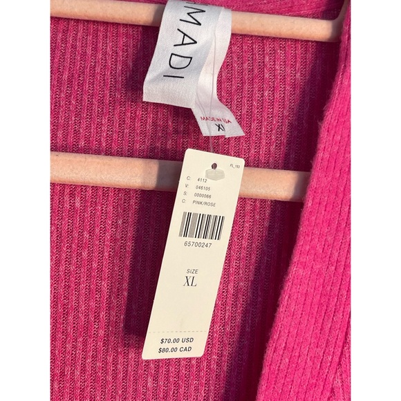 Anthropologie Amadi Rocio Surplice Wrap Top NWT SZ XL - Picture 10 of 14